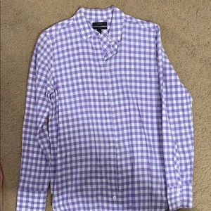 J crew purple button down size 2